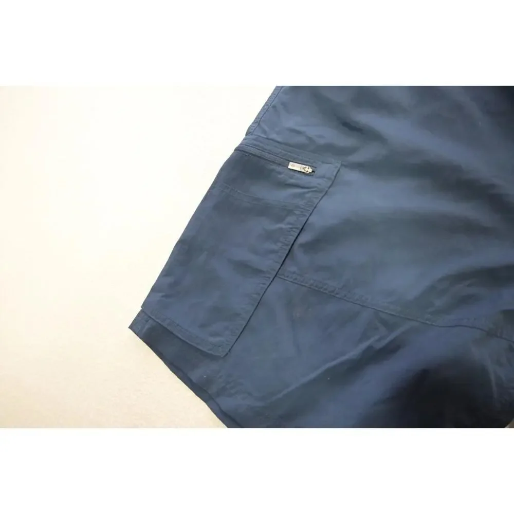 Columbia Omni-Shade Cargo Shorts Blue Fishing Hiking Camping Mens‎ Size 42